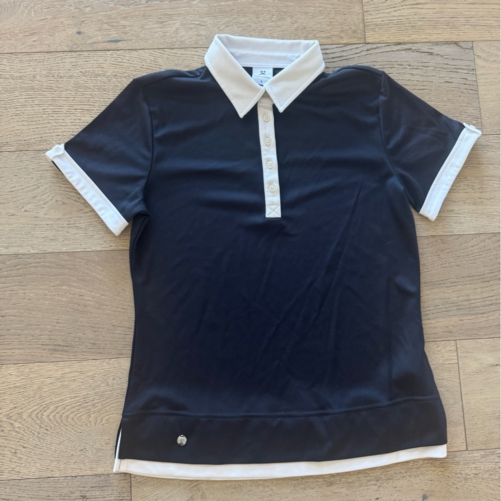 Daily Sports Womens Golf Polo Navy Small
